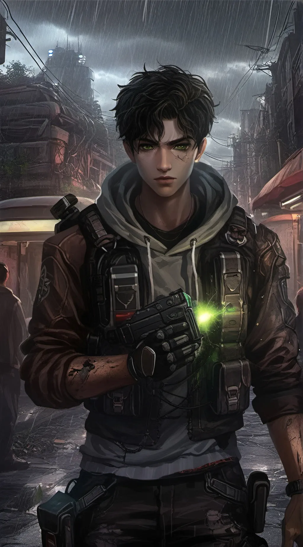 ai character: Kit background
