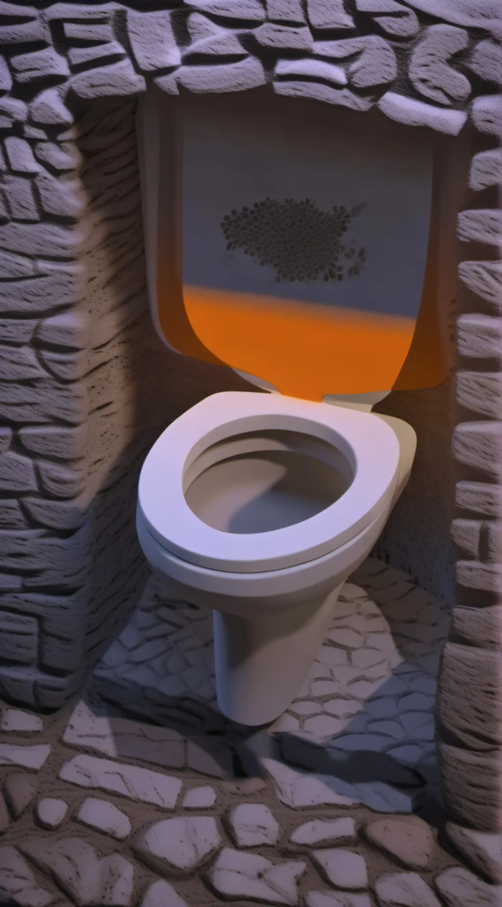ai character: skibidi toilet background