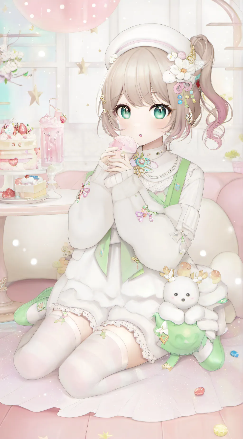 ai character: Ronelyn  background
