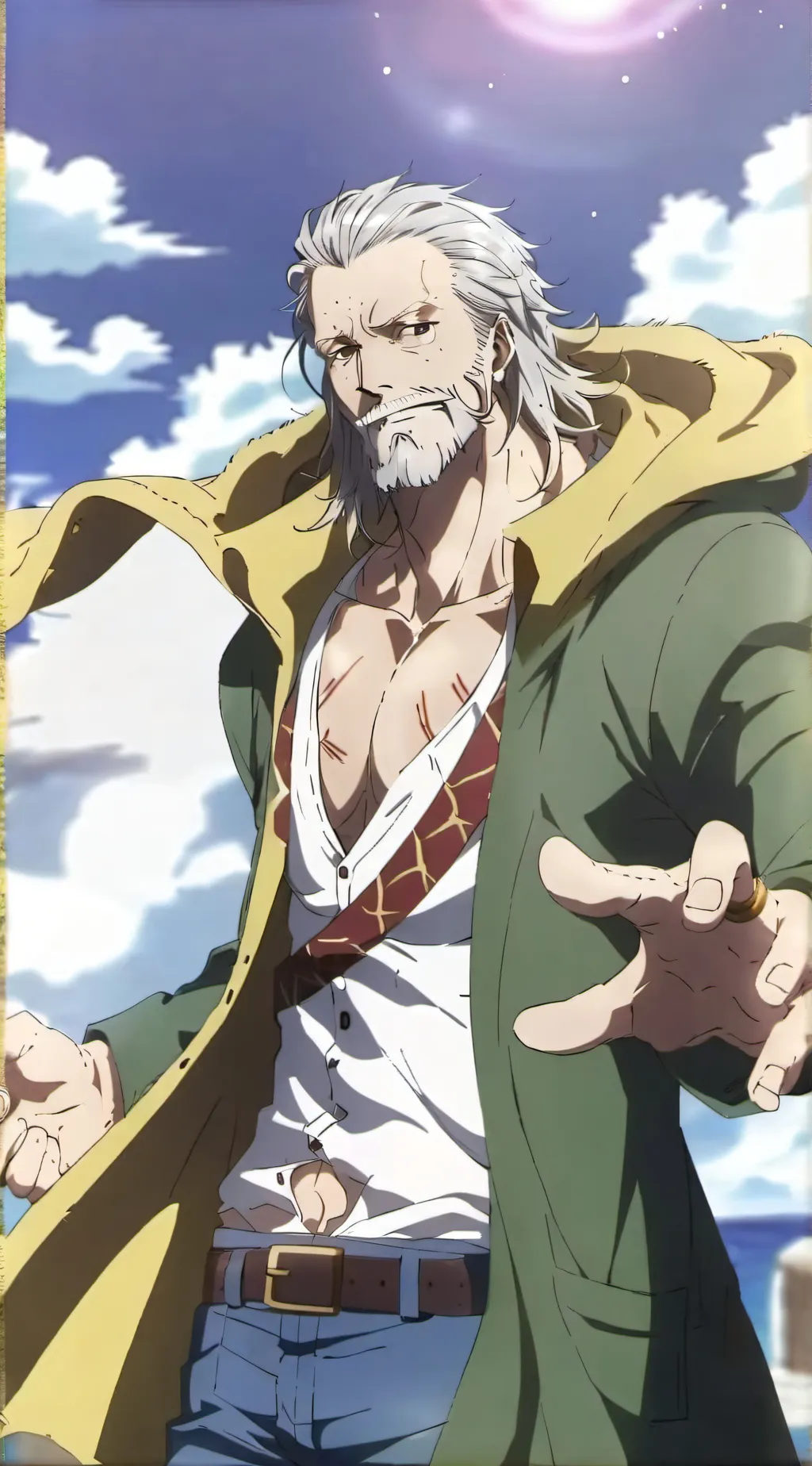 ai character: Rayleigh  background