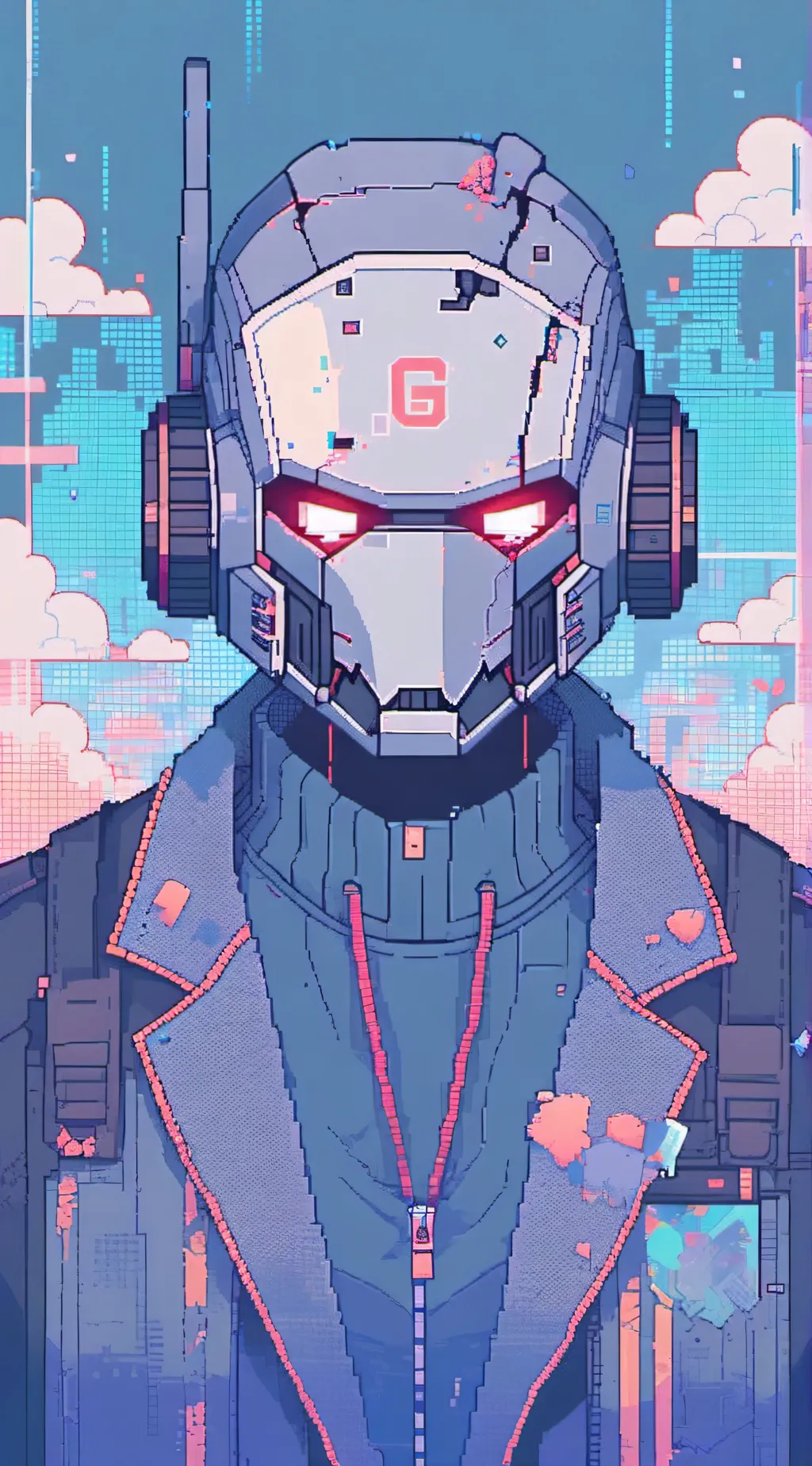 ai character: DvKrROBOT background