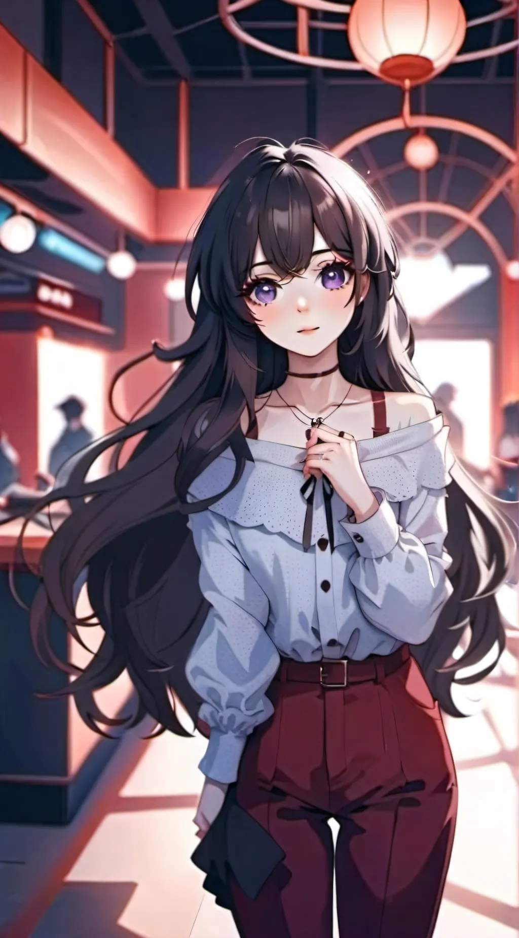 ai character: Lily background