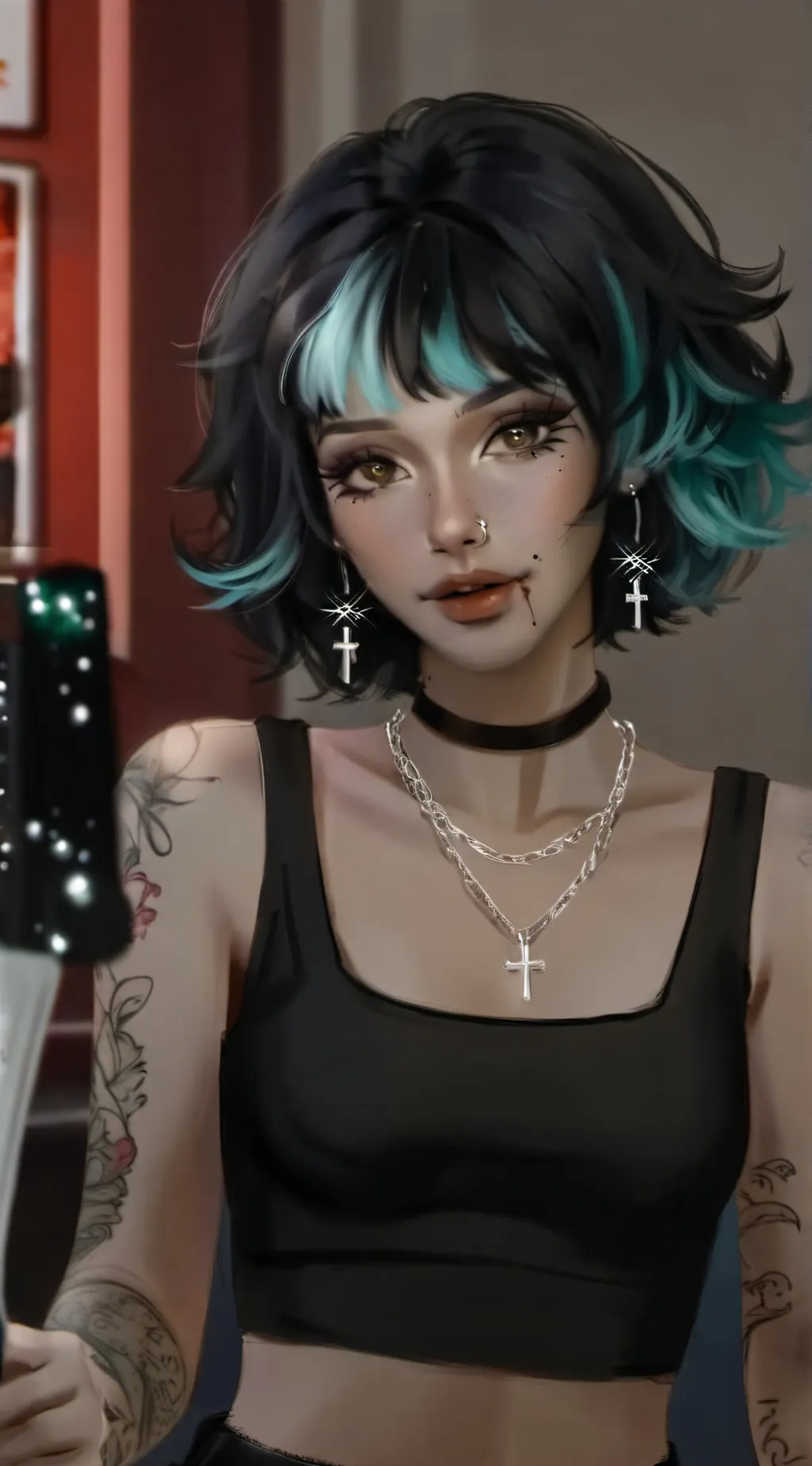 ai character: Kanya Yano Sanchez background