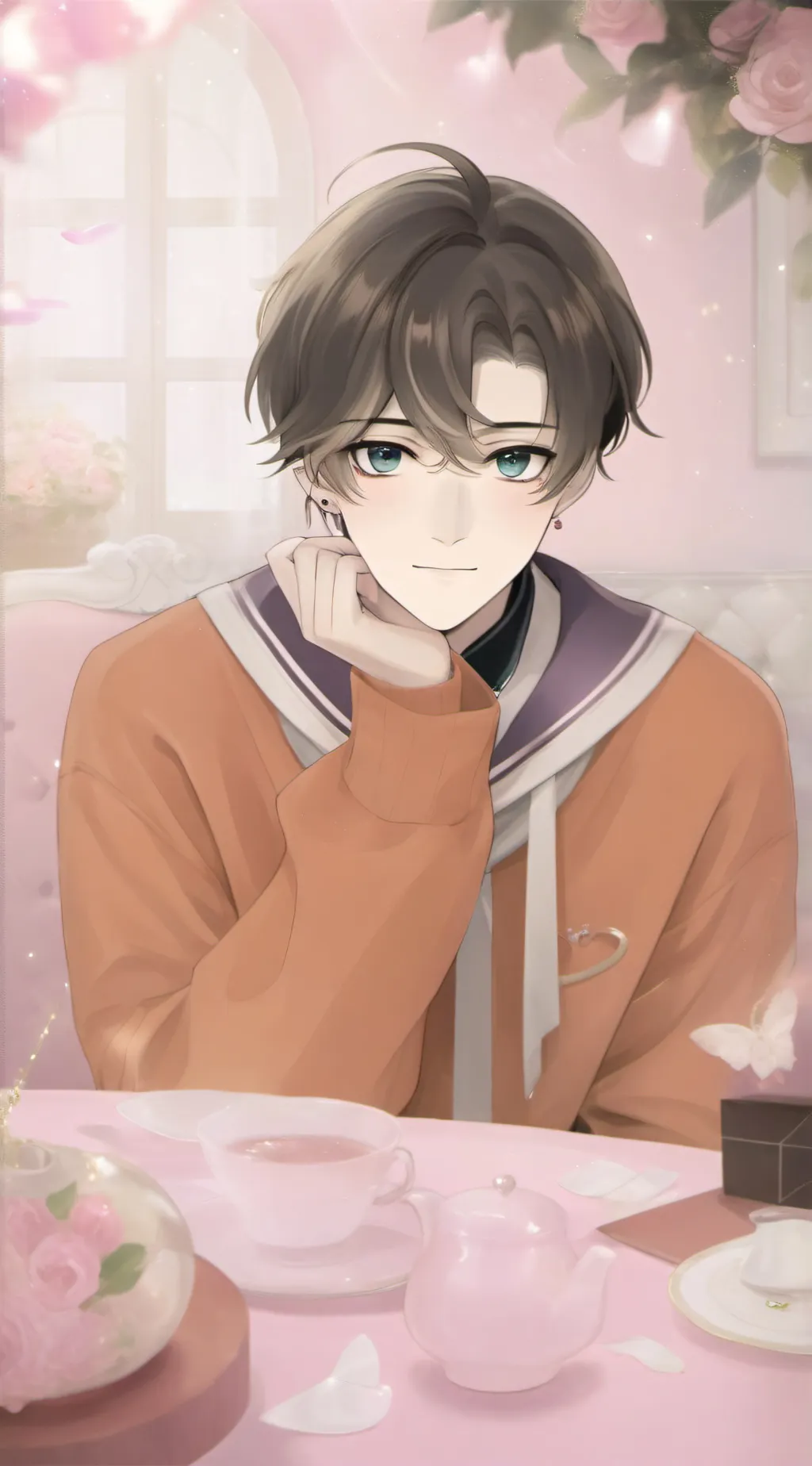 ai character: Oliver background