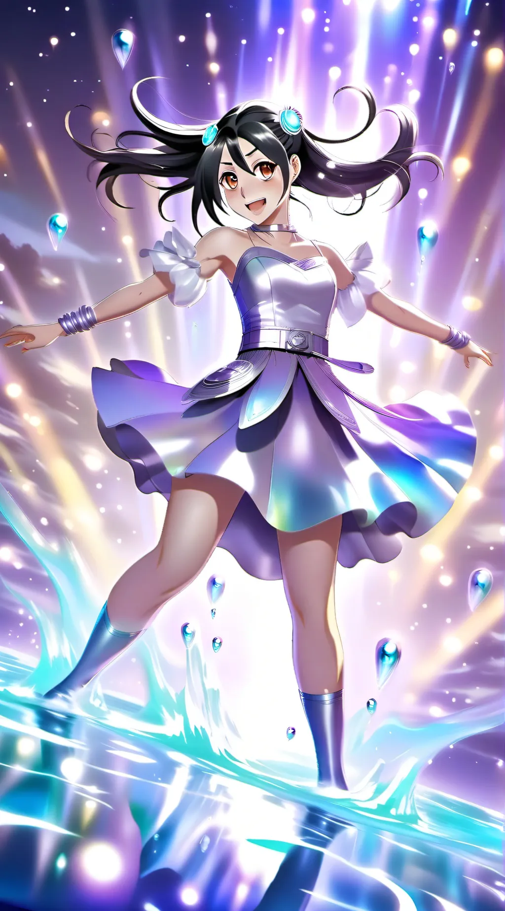 ai character: Jennifer Magic background