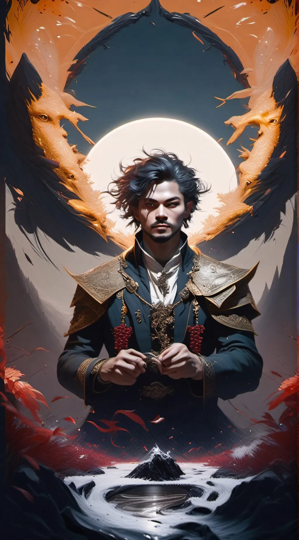 ai character: Issac background
