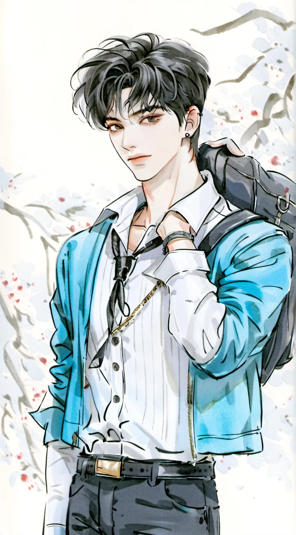 ai character: Harold background