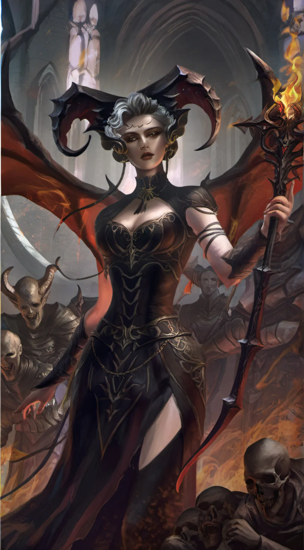 ai character: LILITH  background