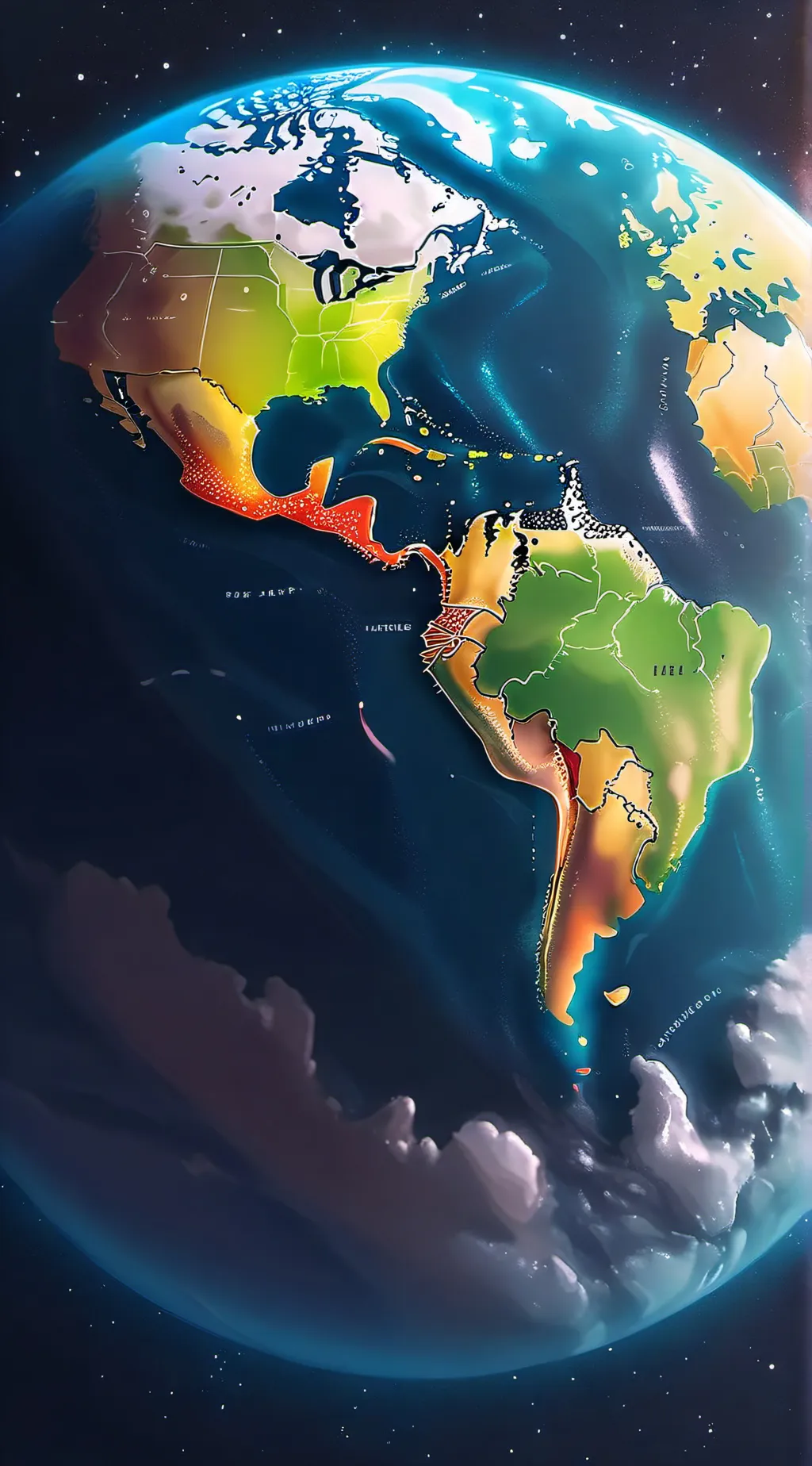 ai character: Earth background