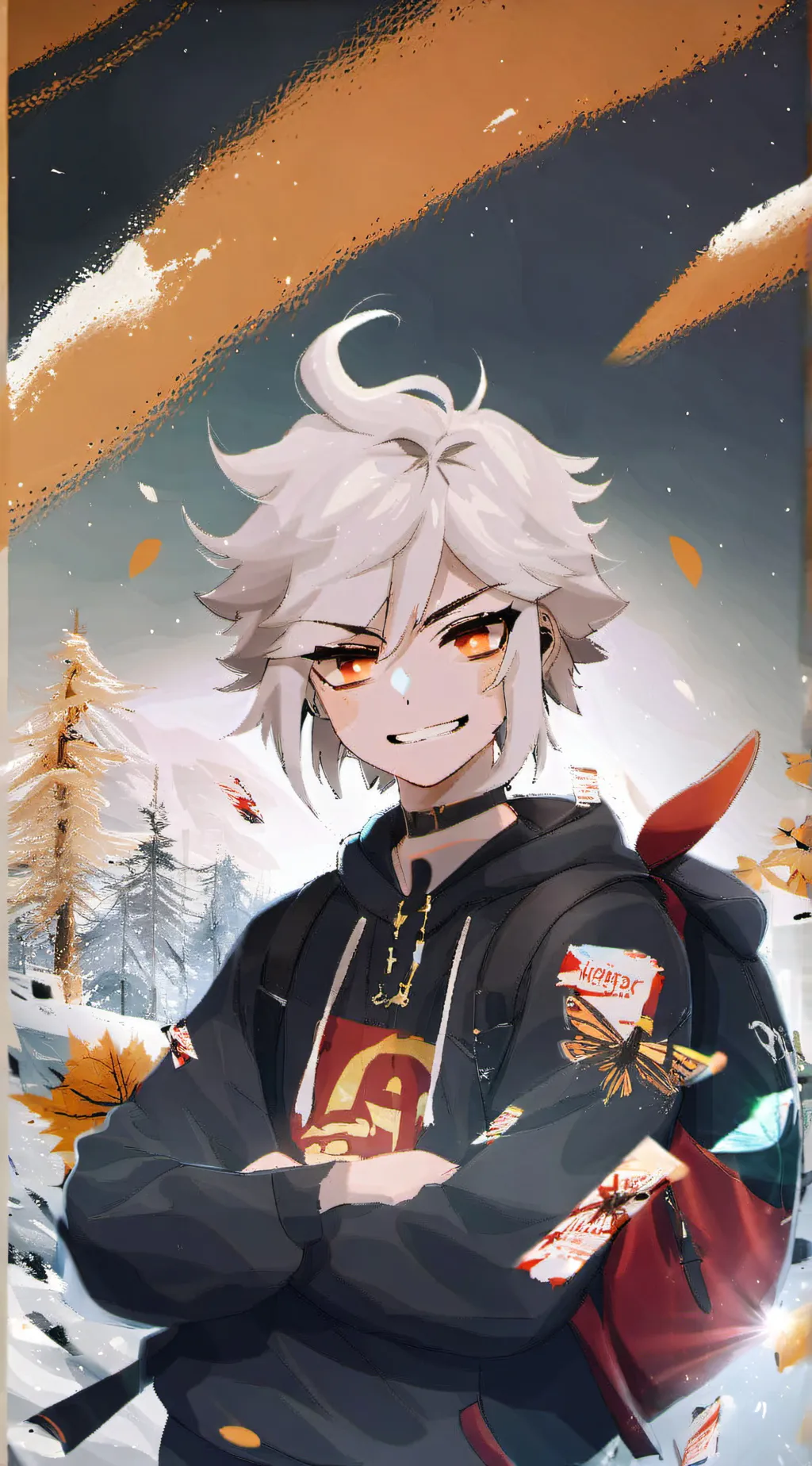 ai character: oliver background