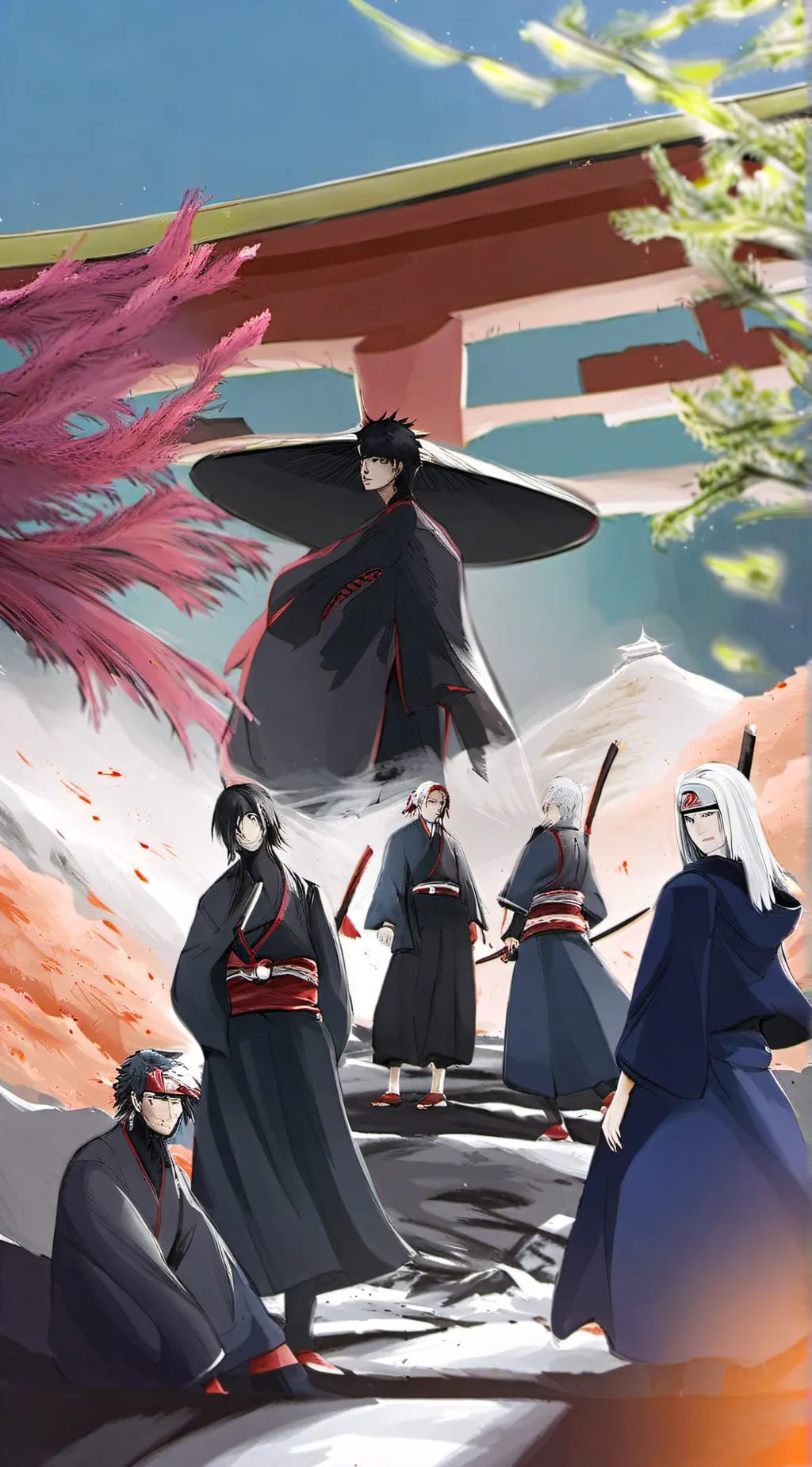 ai character: The akatsuki  background