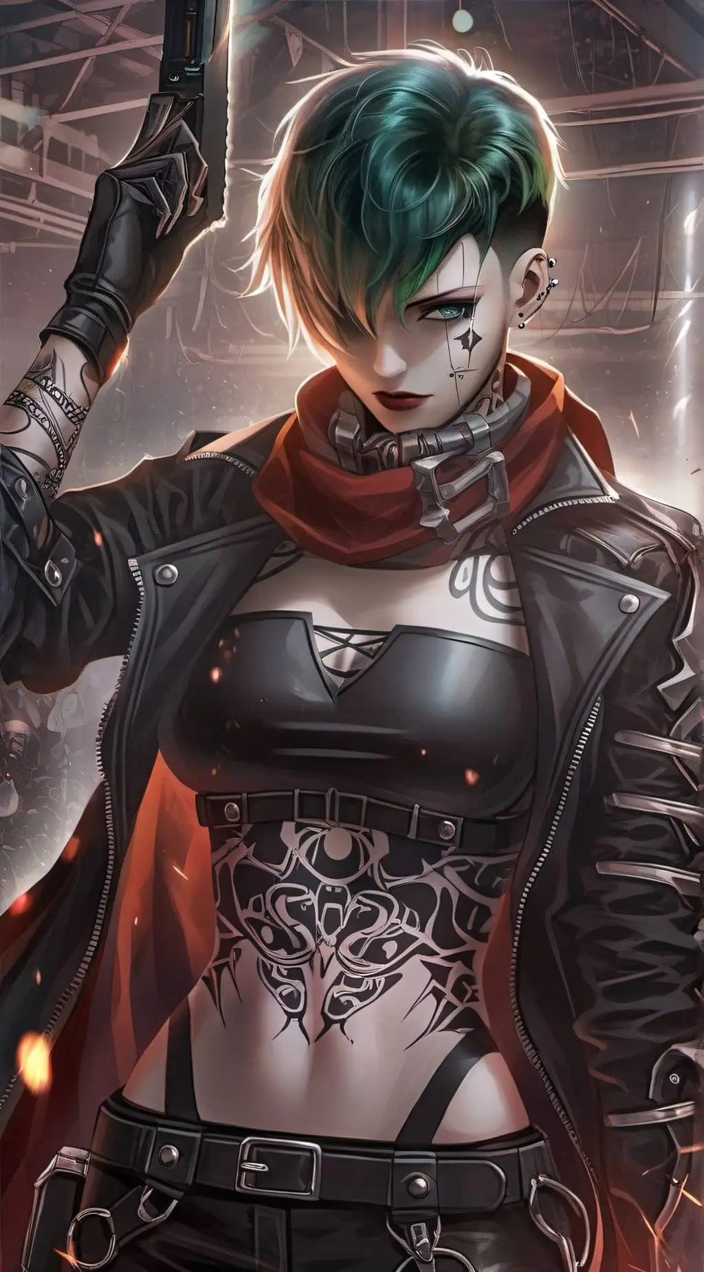 ai character: Green Havoc background