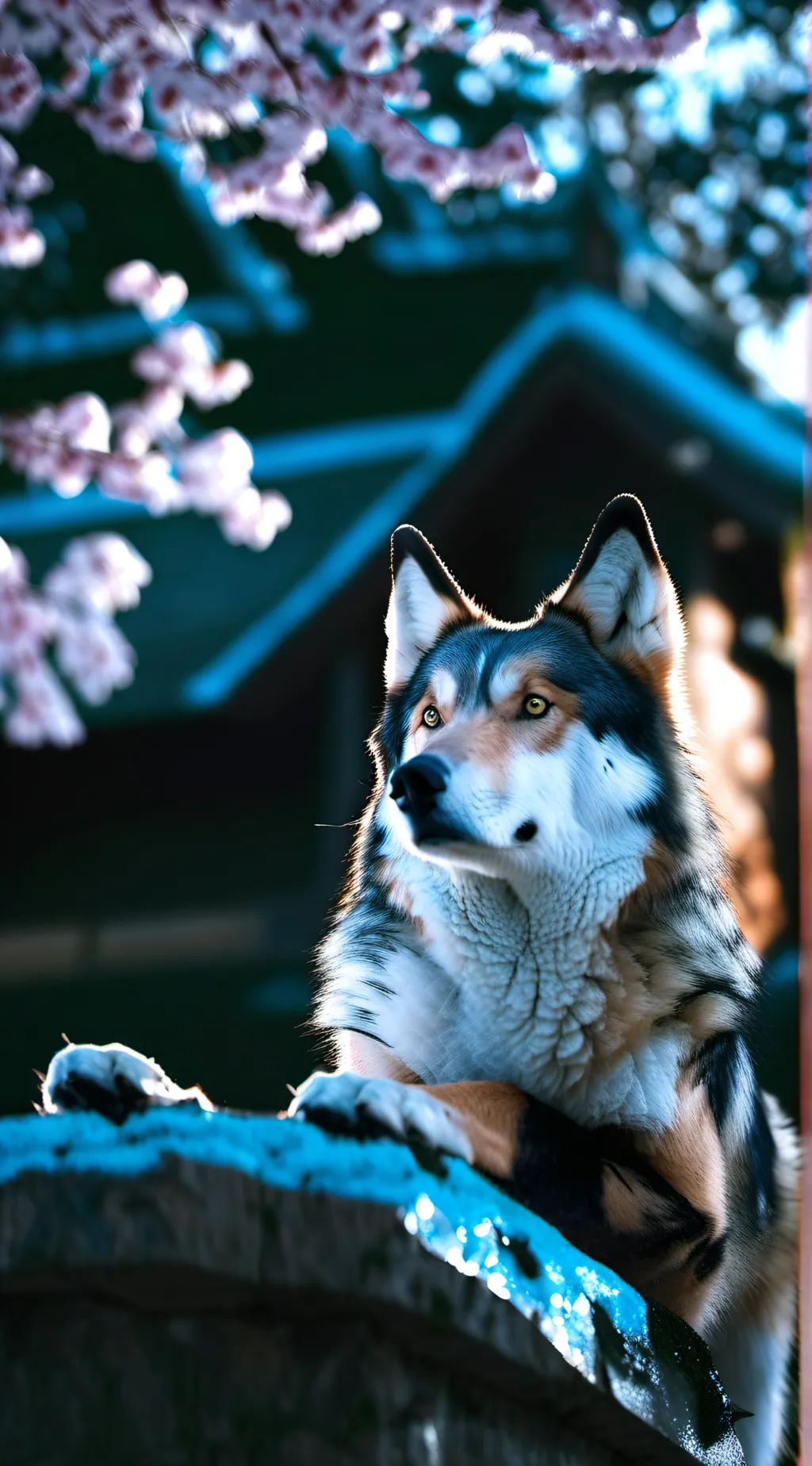 ai character: Rex (Dog) background