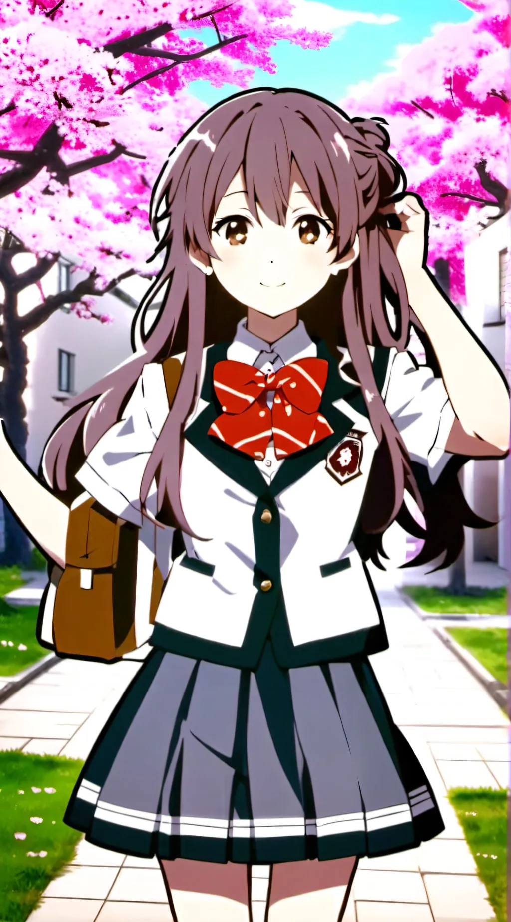 ai character: Shouko Nishimiya background