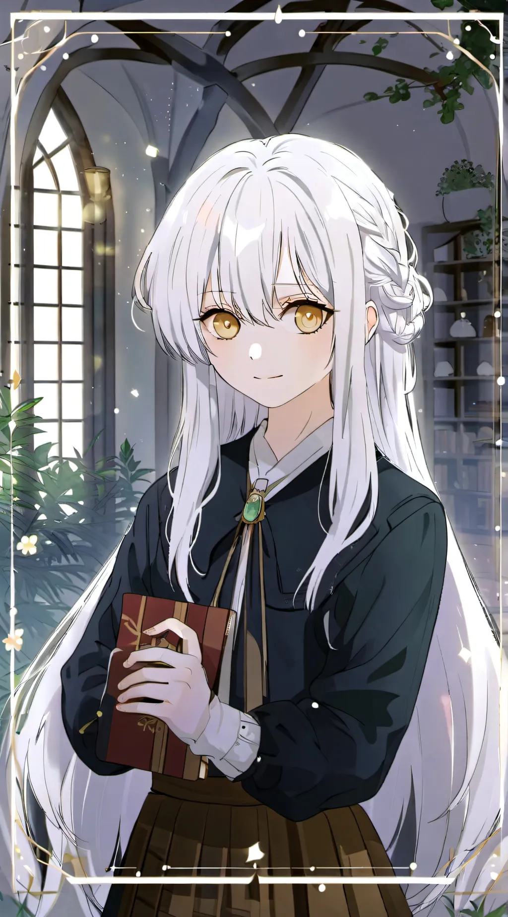 ai character: Lily background