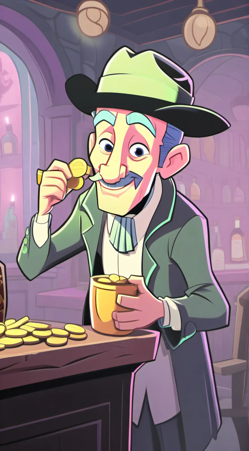 ai character: robbert background