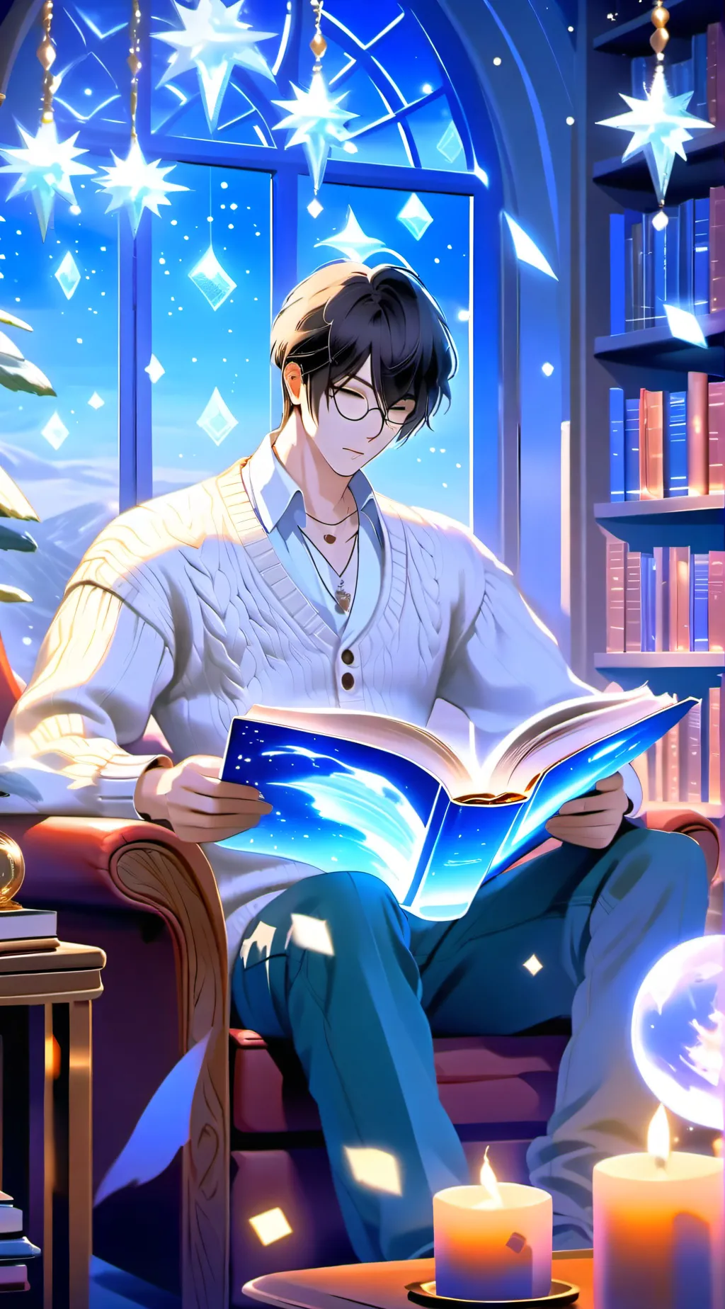 ai character: Max background