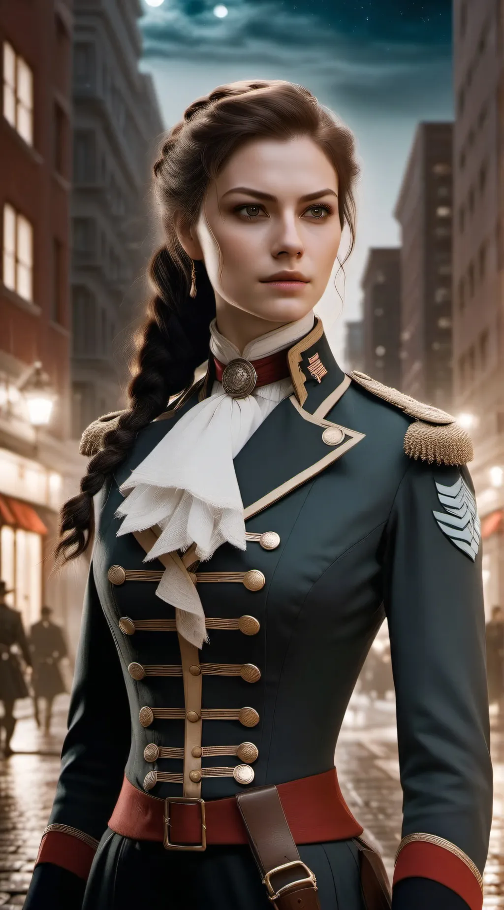 ai character: Officer Sophrona background