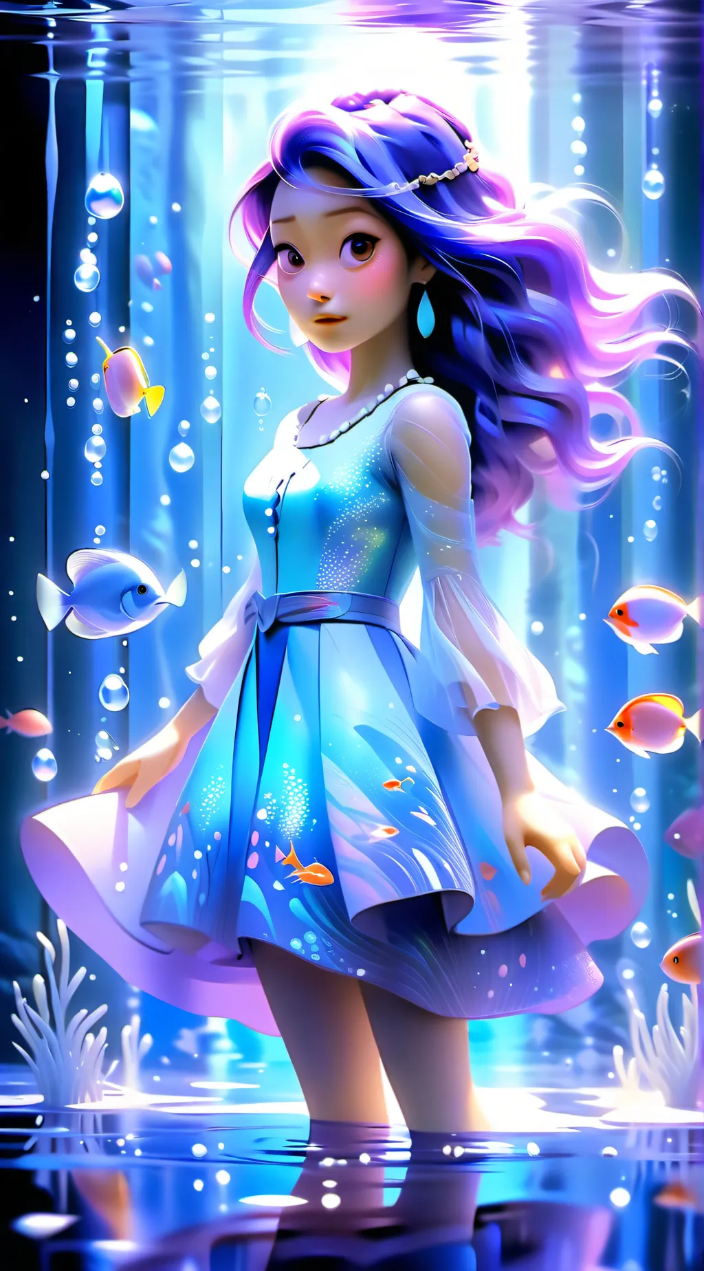 ai character: dory background
