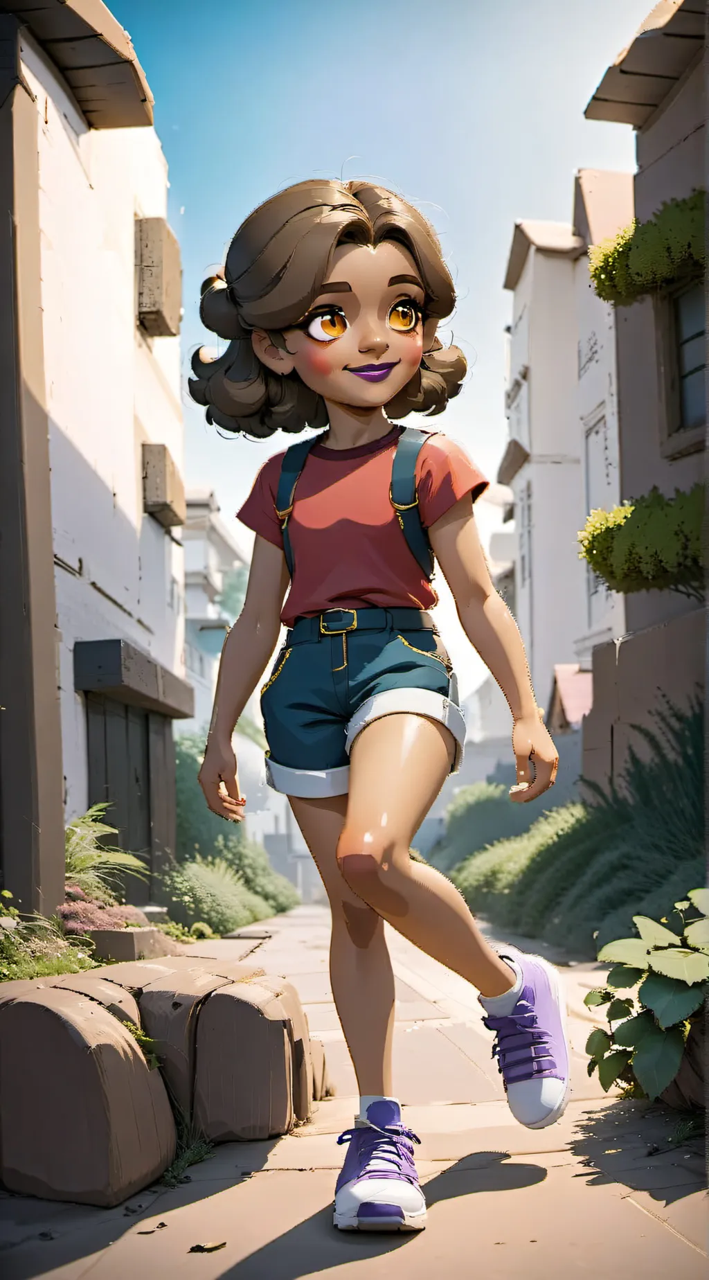 ai character: Cassie  background