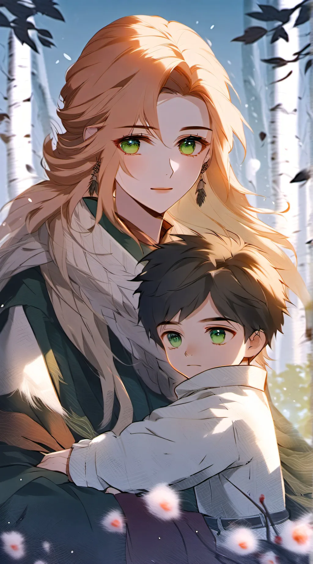 ai character: Katey  background