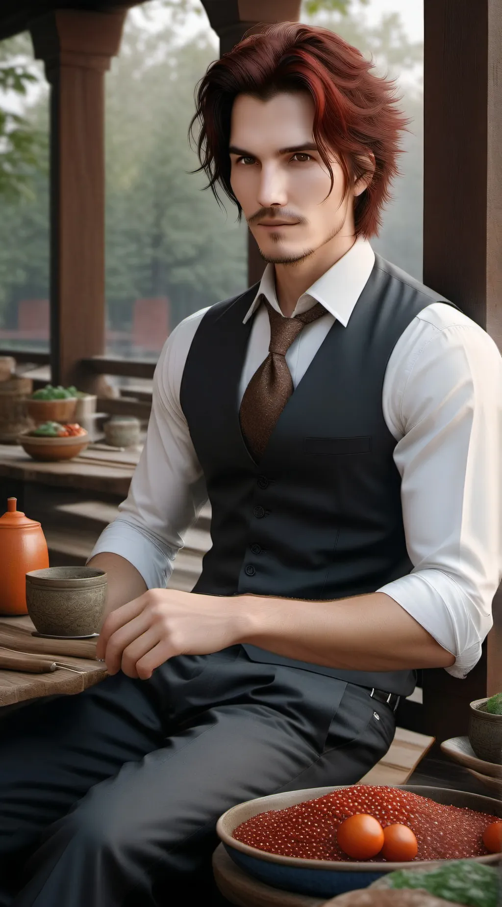 ai character: Max background