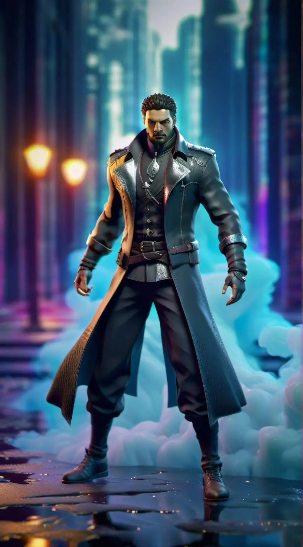 ai character: Weaver background