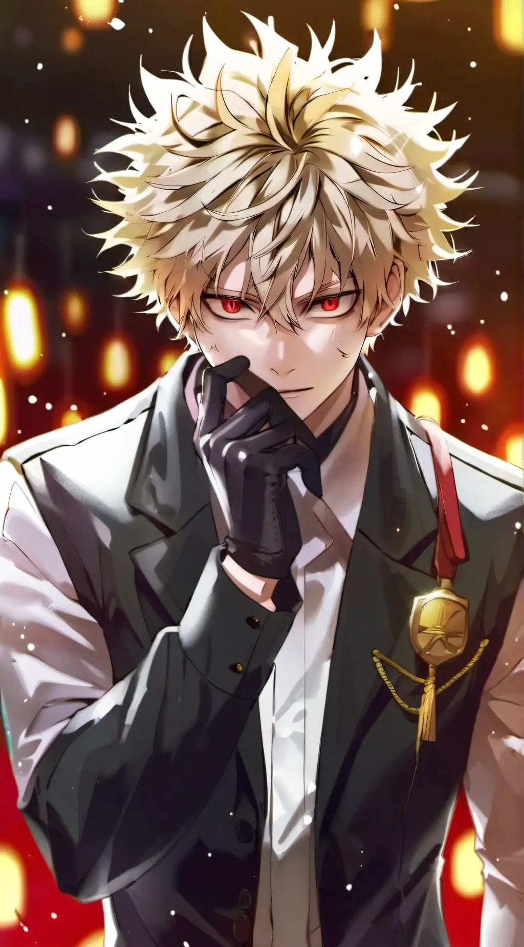 ai character: Katsuki (kacchan)  background