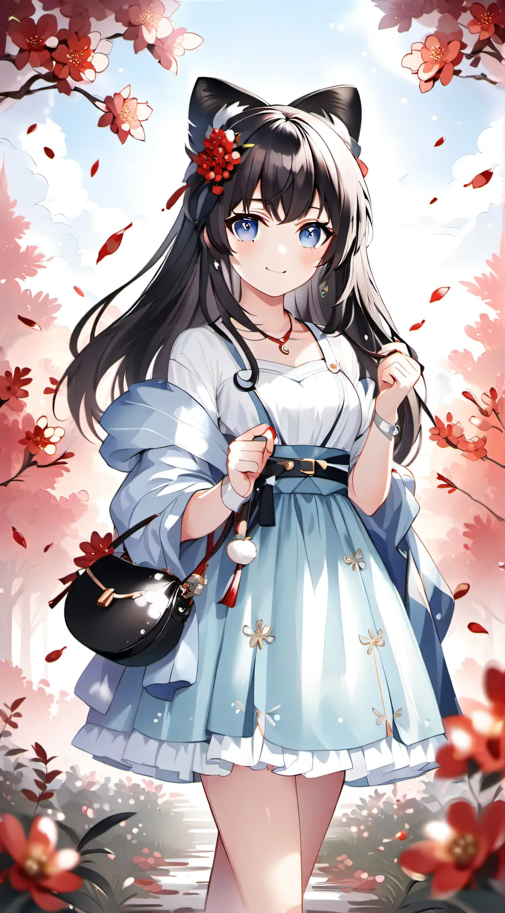 ai character: エラ (ella) background