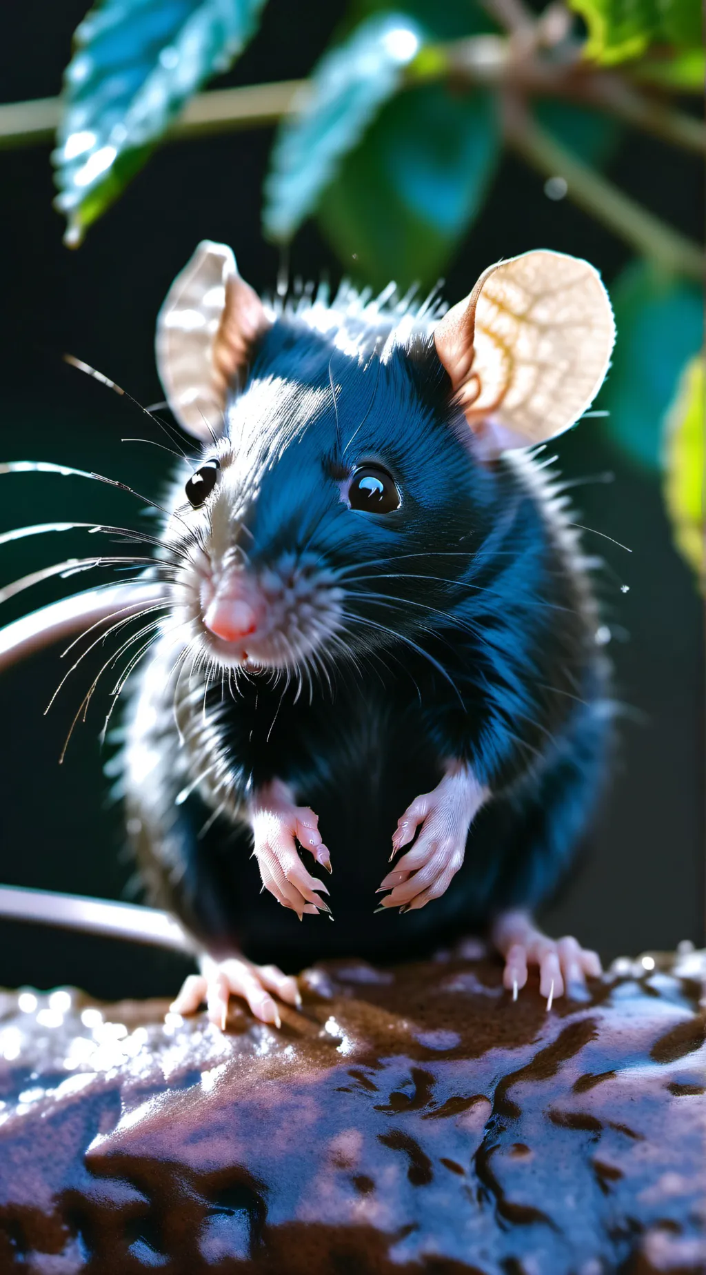 ai character: Missing rat background