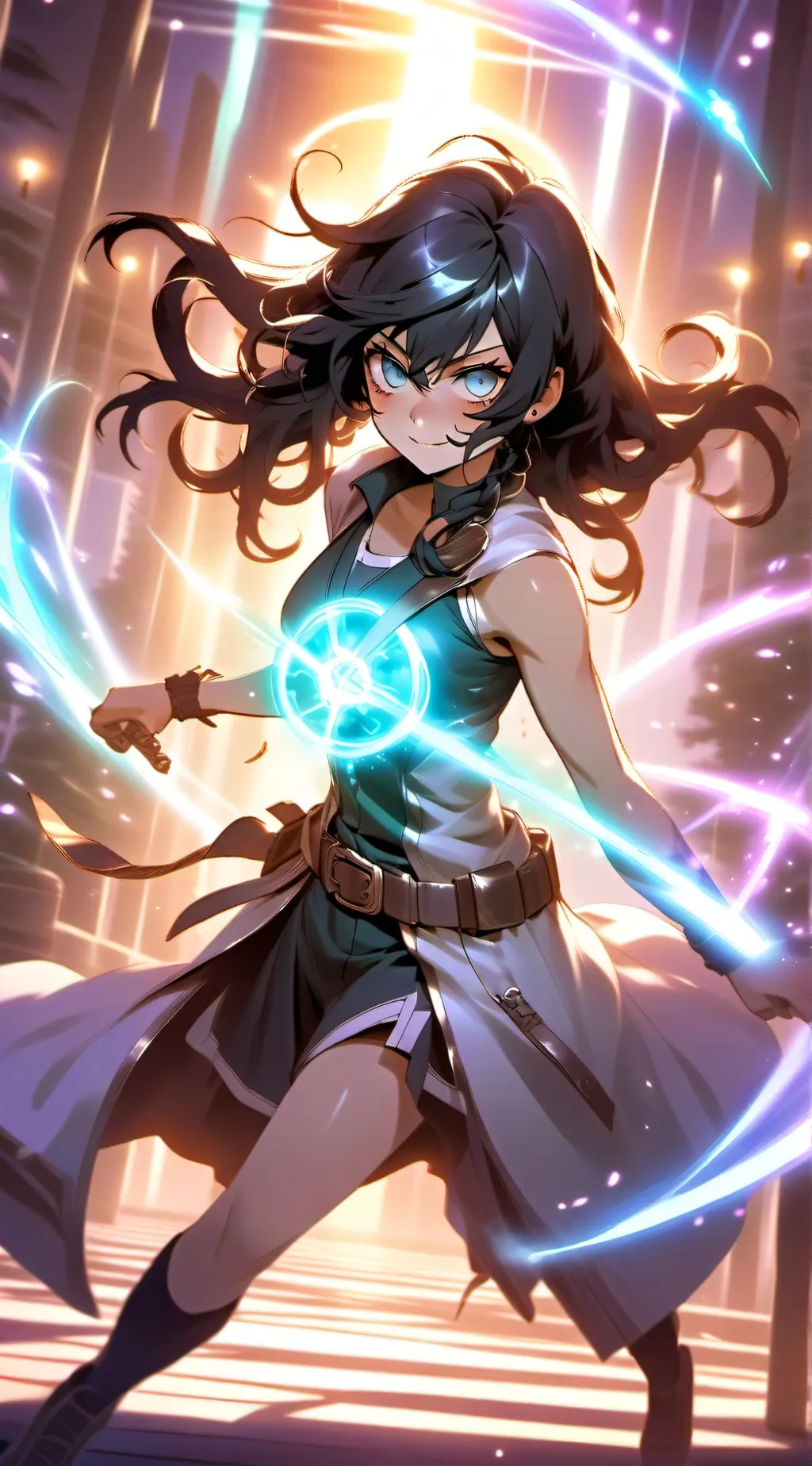 ai character: Sarah background