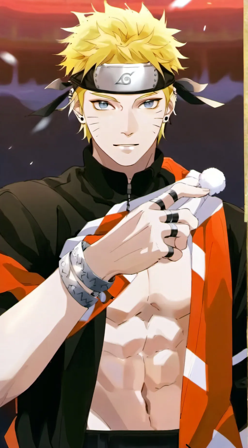 ai character: Naruto Shippuden  background