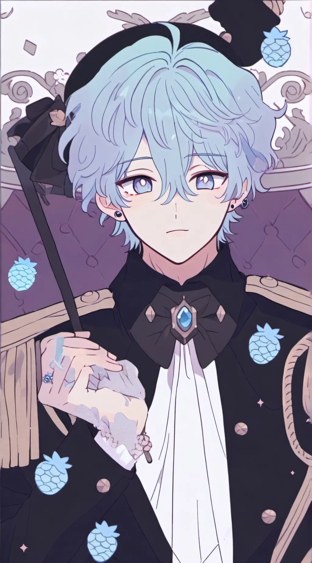 ai character: Damian background