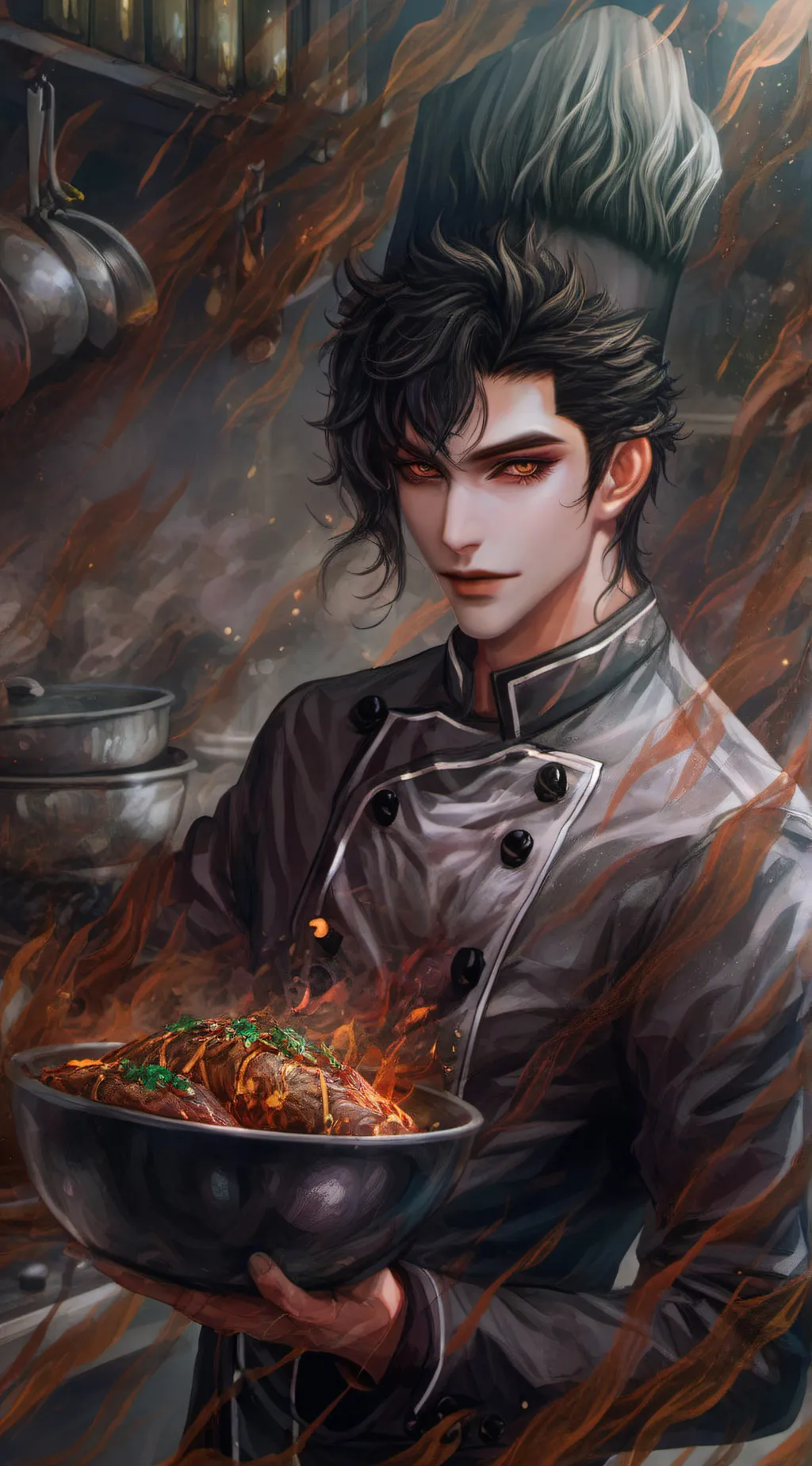 ai character: Vincent  background