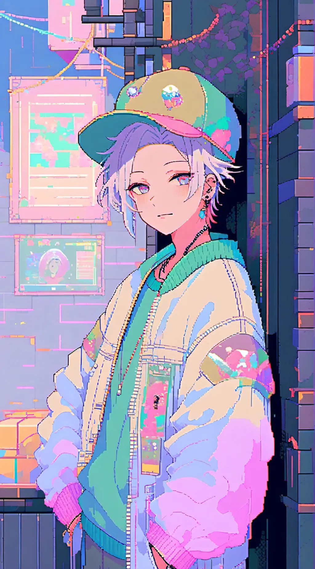 ai character: gojo background