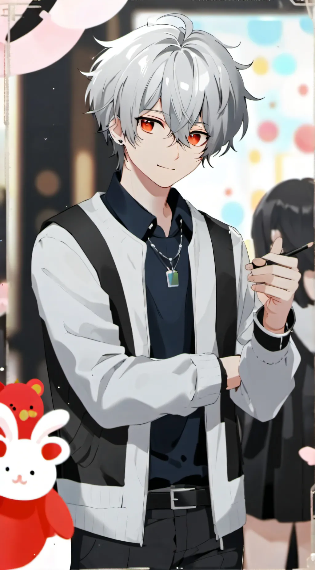 ai character: Max background
