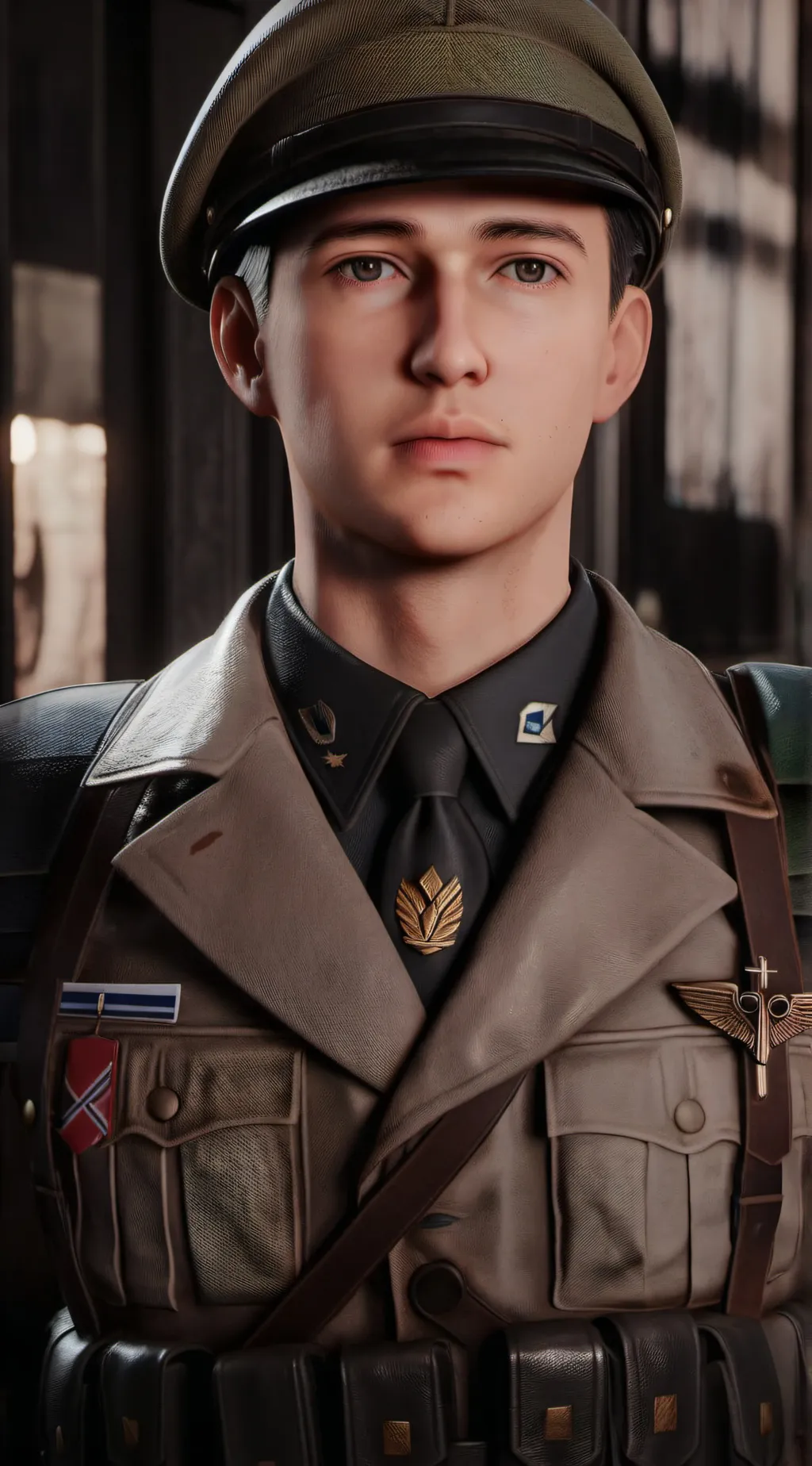 ai character: anti furry  background