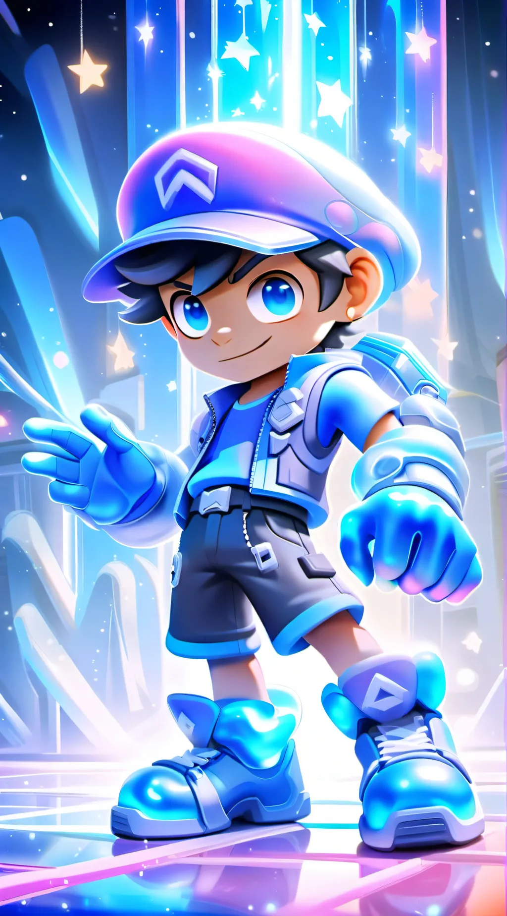 ai character: SMG4 background