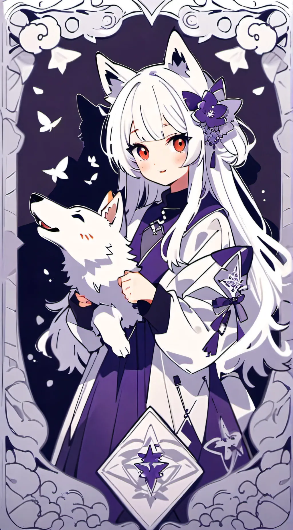 ai character: HH but extermation background