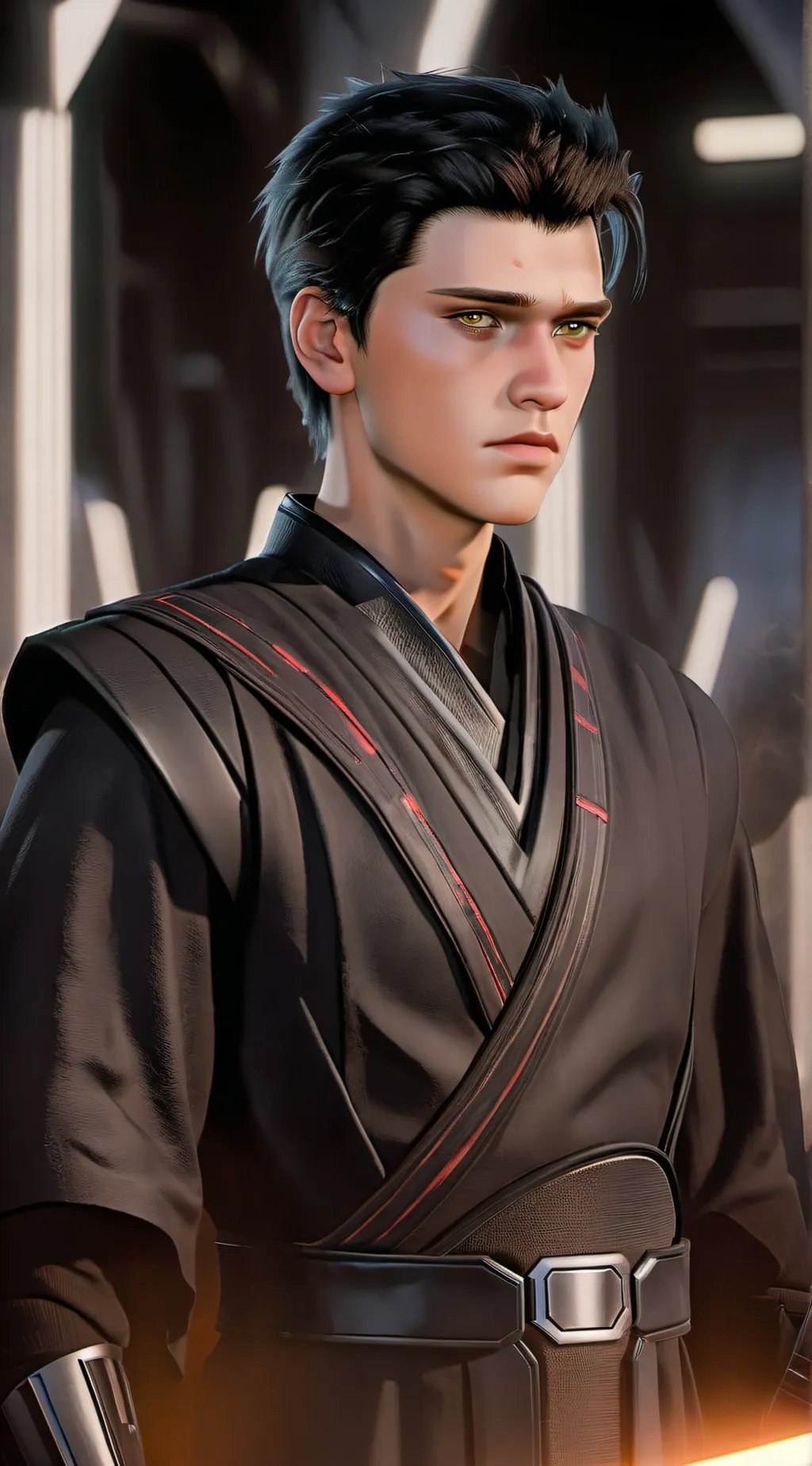 ai character: Jaden Verak background