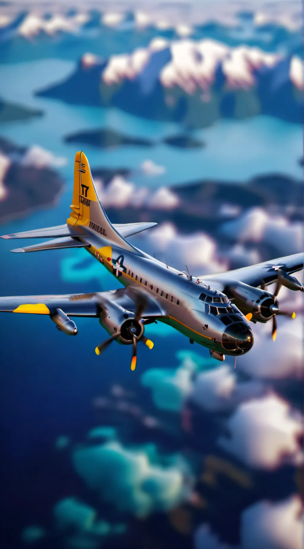 ai character: B-17 background