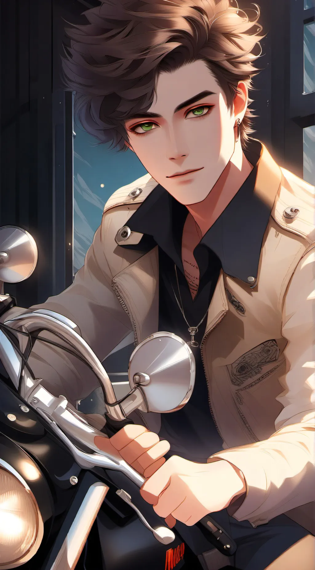 ai character: Alex background