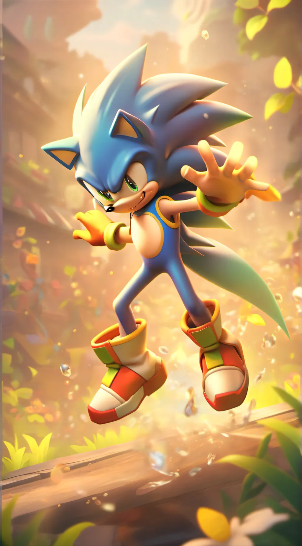 ai character: 💙| Sonic! |💙 background