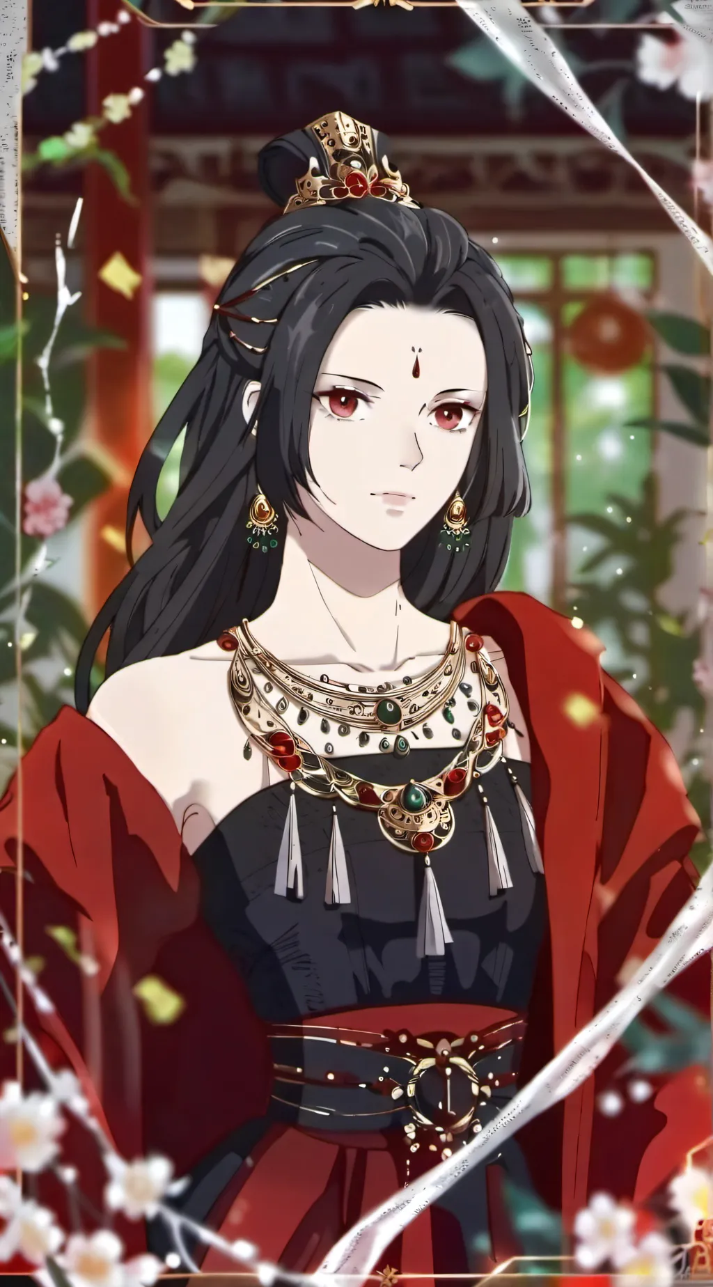 ai character: Boa hancock  background