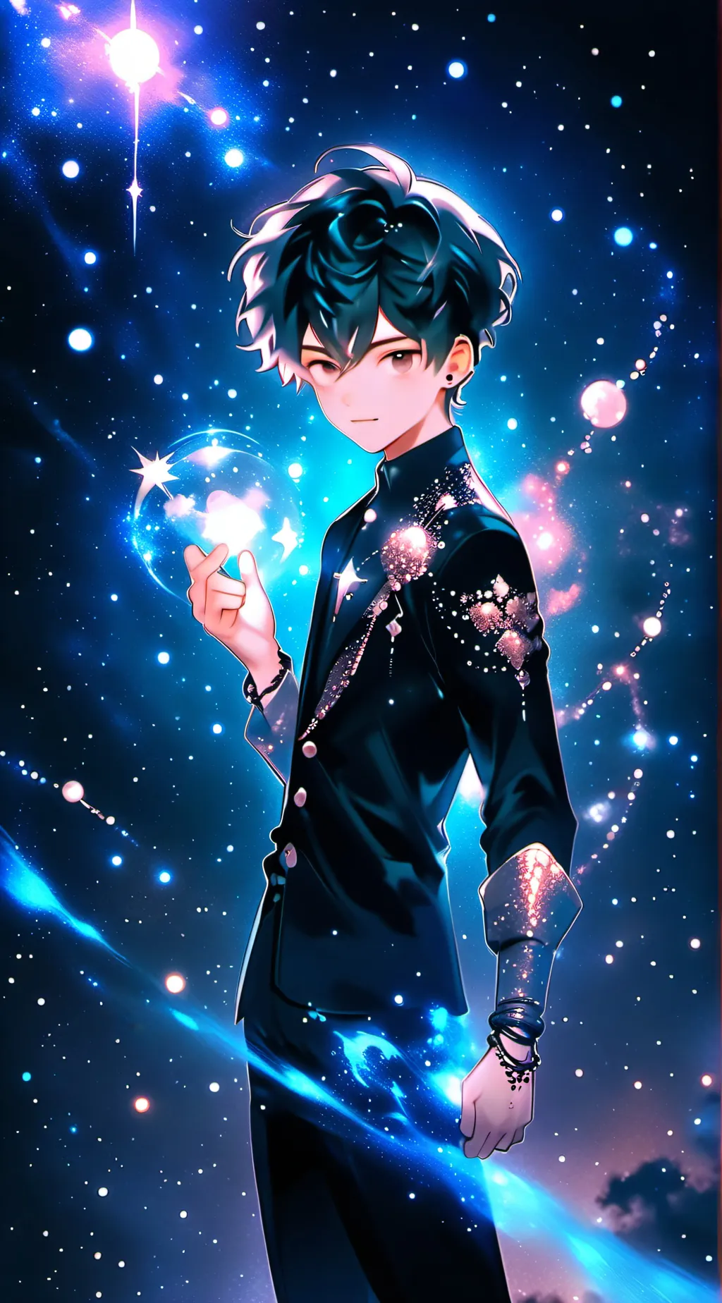 ai character: Alphabet  background
