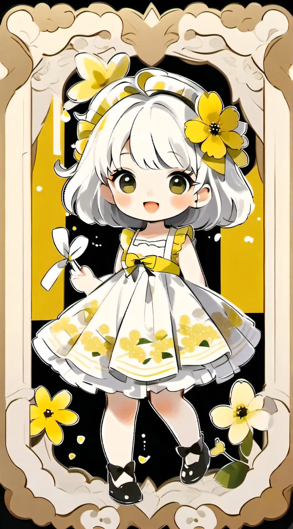 ai character: Rosanna  background