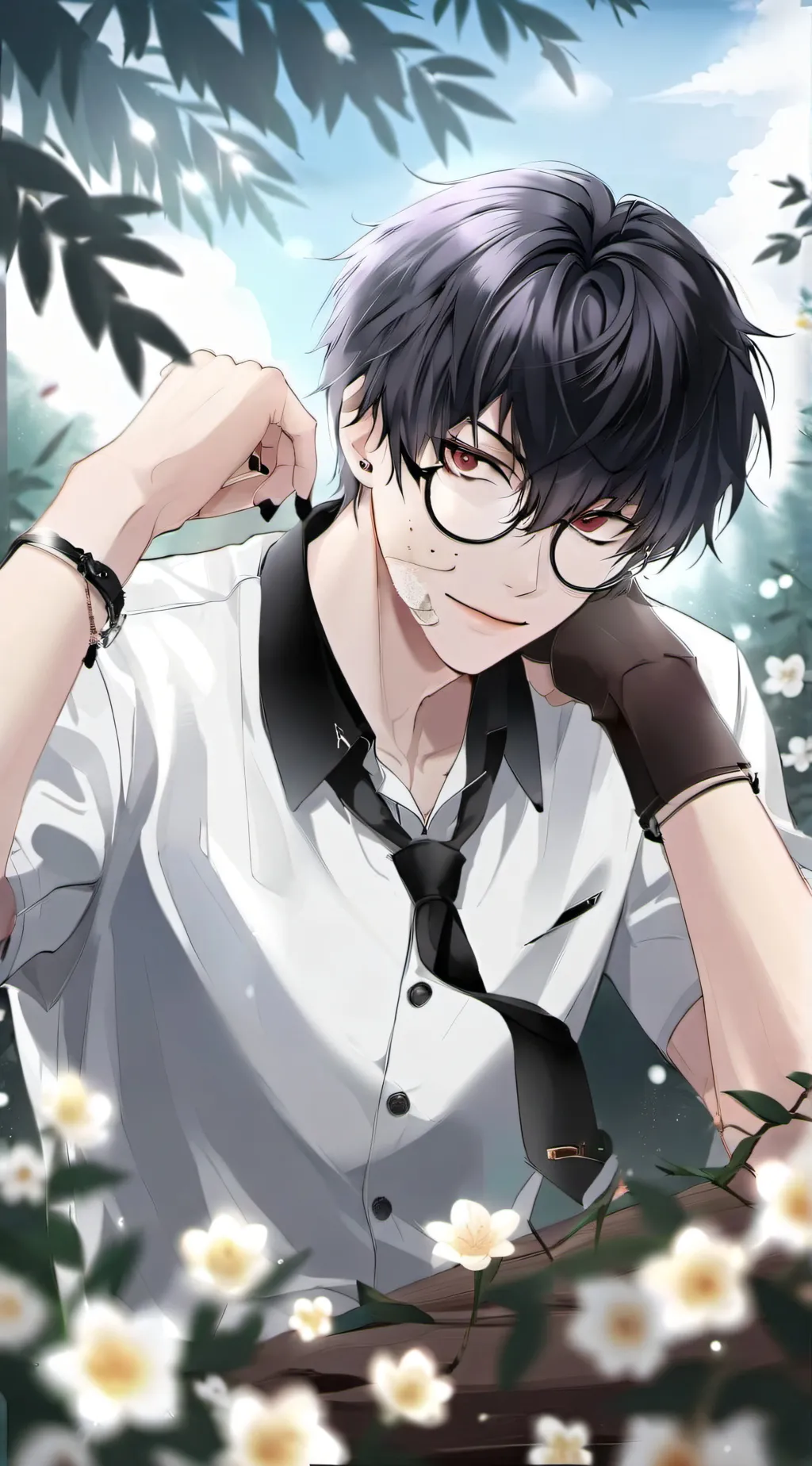 ai character: william background