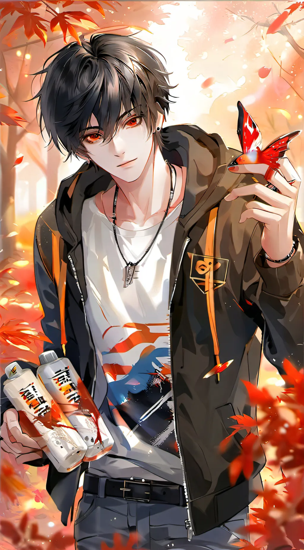 ai character: Dylan  background