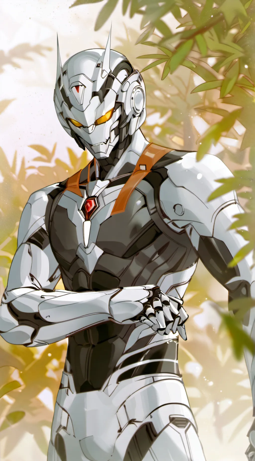 ai character: vector background