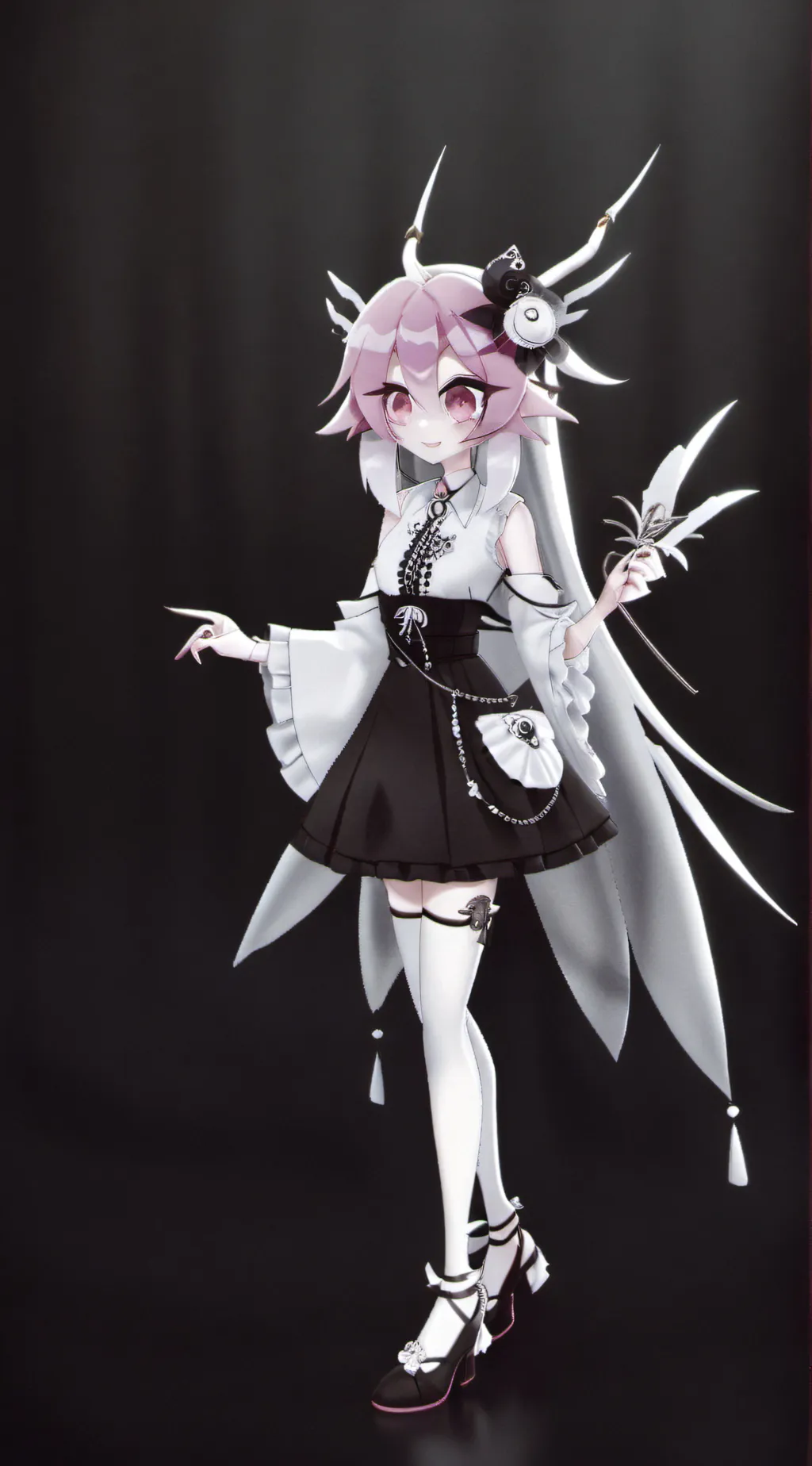 ai character: @-@ background